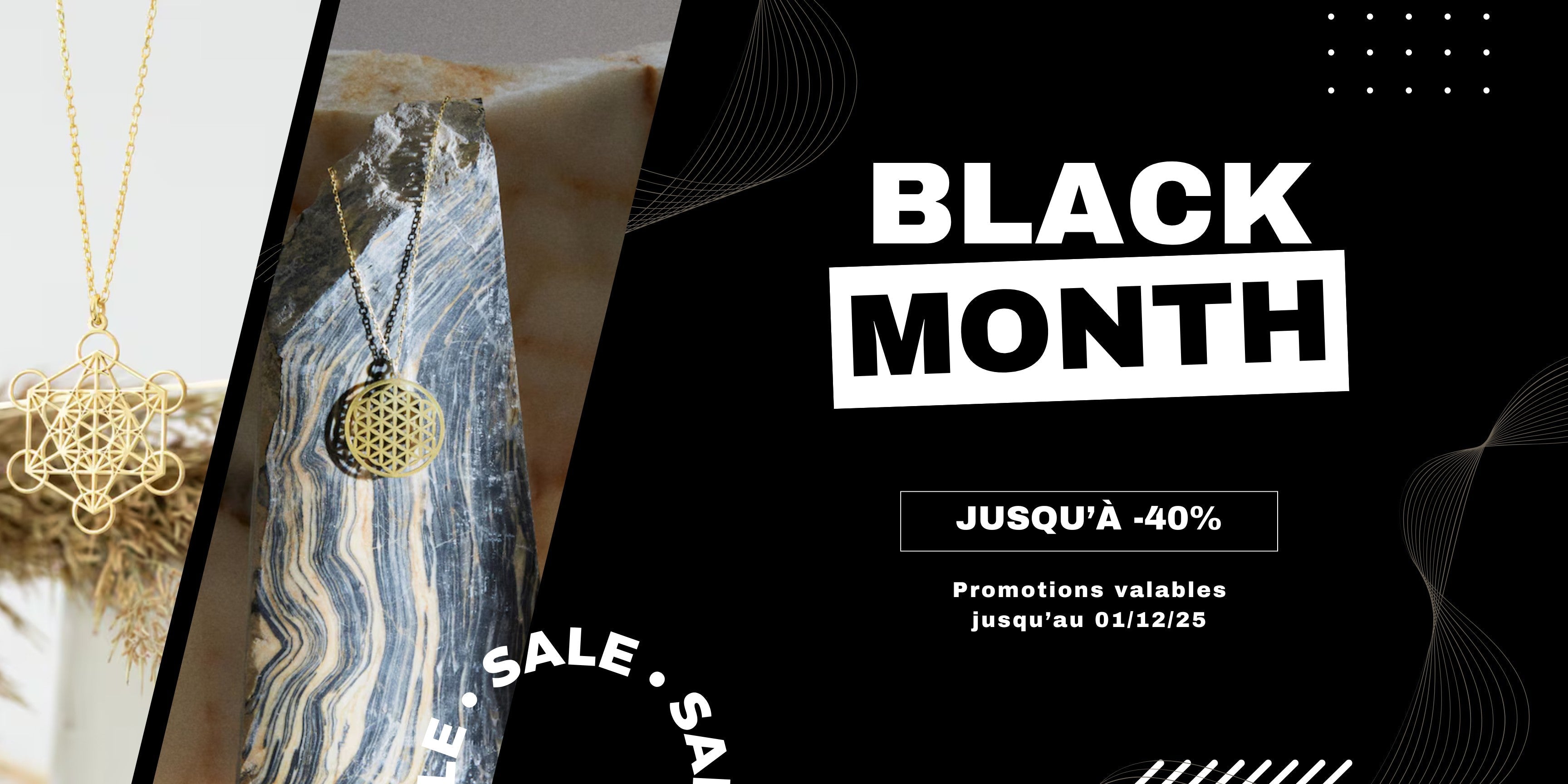 Promotion Black Month Boutique Ma Fleur de vie