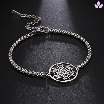 bracelet metatron argent