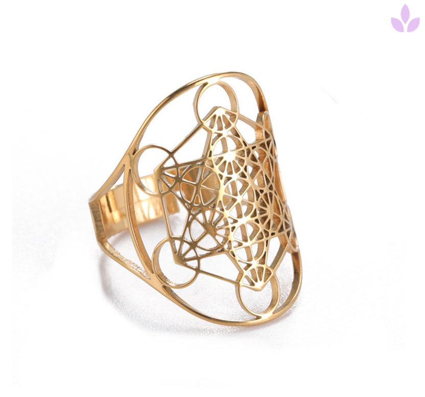 Bague Metatron Or