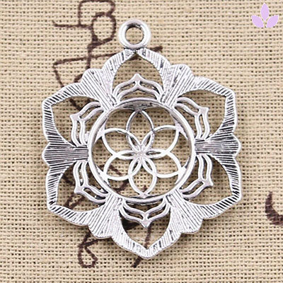 Bijou Fleur de vie Pendentif