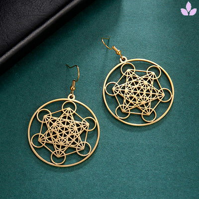 boucle d'oreille metatron