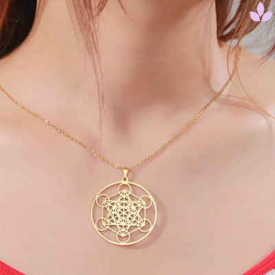pendentif metatron femme
