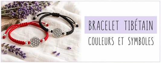 Bracelet tibétain : couleurs et symboles