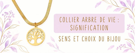 Collier Arbre de vie : signification et choix du pendentif
