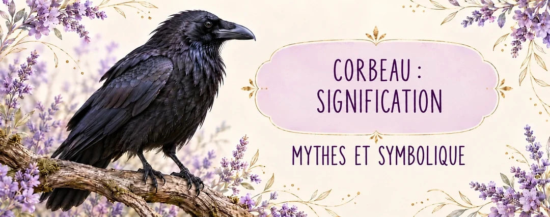 Corbeau : signification, mythes et lecture symbolique