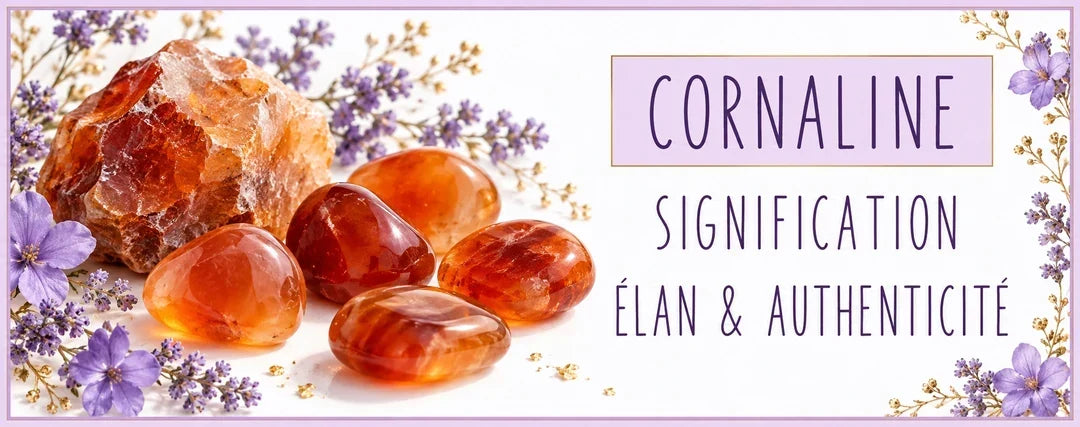 Cornaline : signification, élan et authenticité