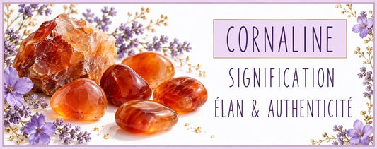 Cornaline : signification, élan et authenticité