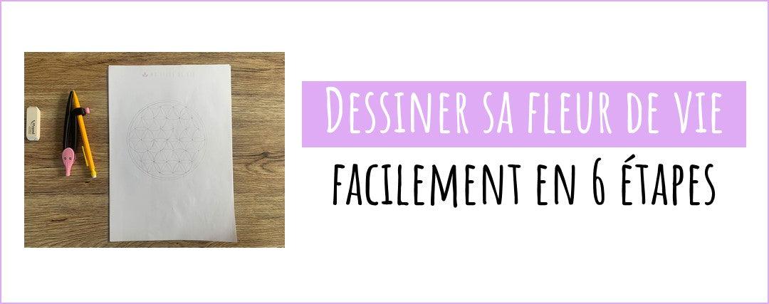 Dessiner une Fleur de vie facilement en 6 étapes