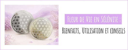 Fleur de vie en sélénite : bienfaits, utilisation et conseils