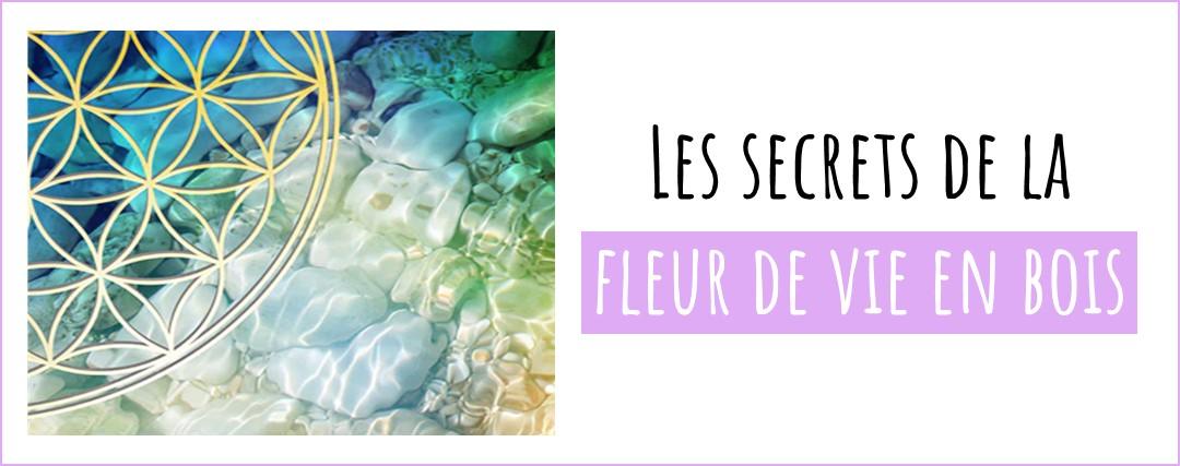 Secrets de la Fleur de vie en bois