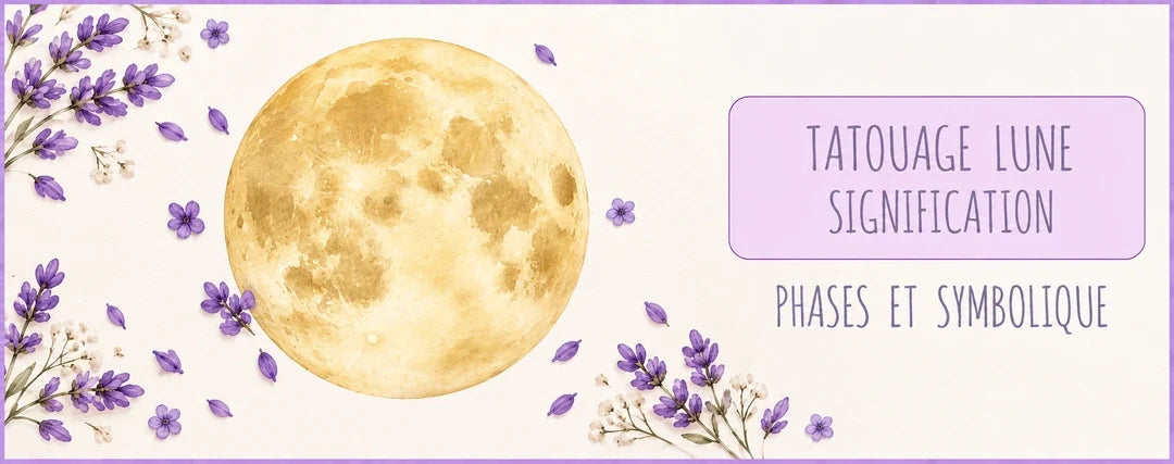 Tatouage lune : signification, formes et composition