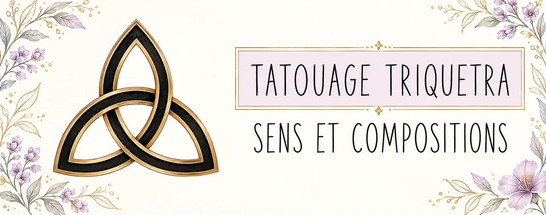 Tatouage Triquetra : sens du noeud et idées de composition