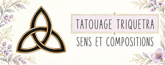 Tatouage Triquetra : sens du noeud et idées de composition