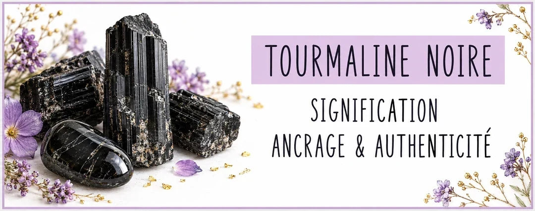Tourmaline noire : signification, ancrage et authenticité