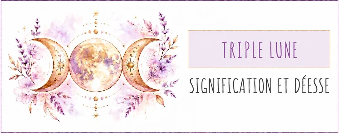 Triple Lune : signification du symbole et de la Triple Déesse