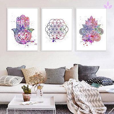 Tableau Fleur de vie