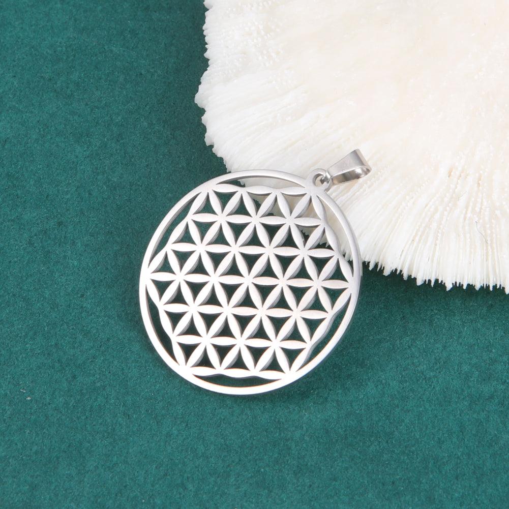 Pendentif Fleur de vie en Argent