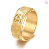 Bague arbre de vie femme or