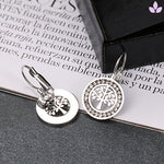 Boucles d'oreilles Arbre en argent