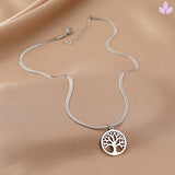 Collier femme Arbre de vie en argent