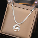 Collier femme Arbre de vie en argent