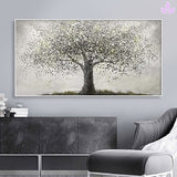 Tableau Arbre de vie Noir et Blanc