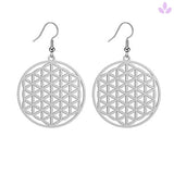 Boucle d'oreille Mandala