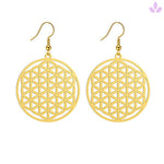 Boucle d'oreille Mandala