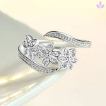 fleur de vie argent 925 bague