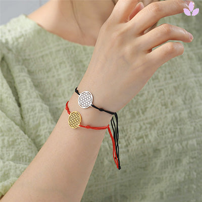 bracelet tibétain porte bonheur