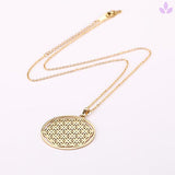 collier géométrique femme