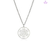 collier metatron argent