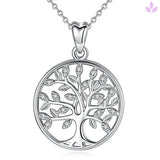 Collier Arbre de vie Immaculé Ma Fleur de vie