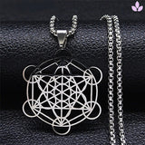 metatron pendentif argent