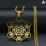 metatron pendentif or