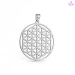 pendentif argent Fleur de vie