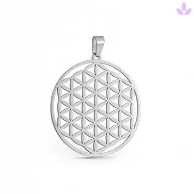 pendentif argent Fleur de vie