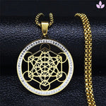 pendentif cube de metatron