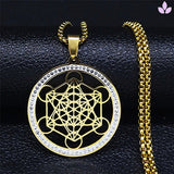 pendentif cube de metatron