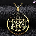 pendentif or metatron