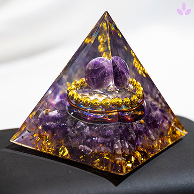 pyramide en orgonite de protection