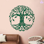 sticker arbre de vie celtique vert